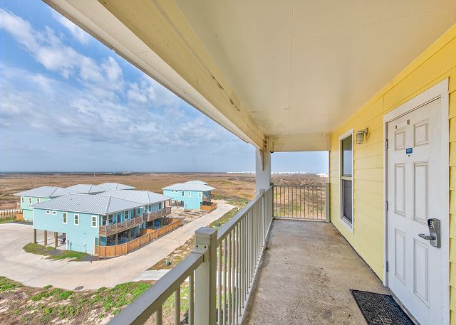 Balcony with panoramic views