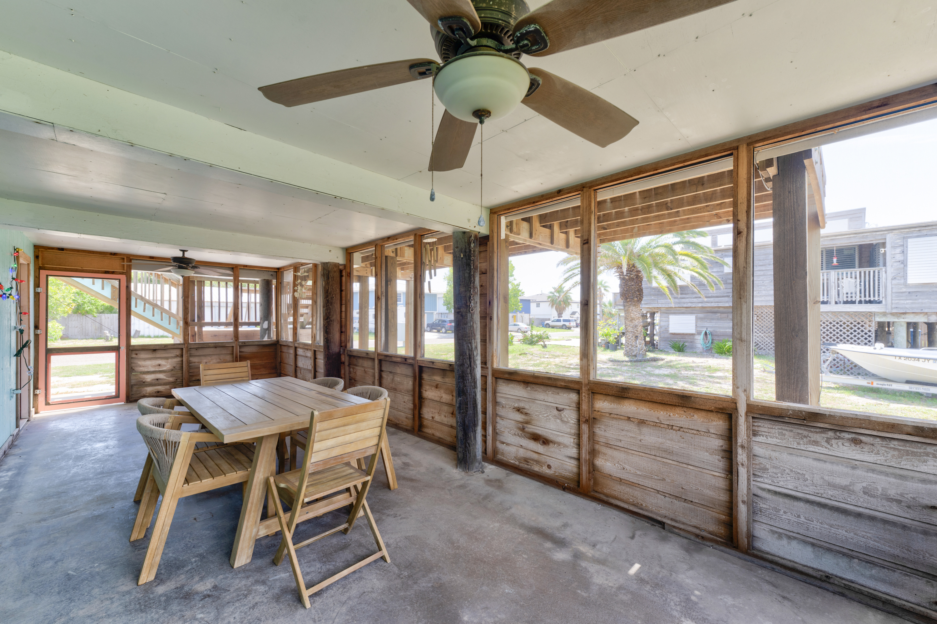 Your shaded sanctuary after a sunny beach day