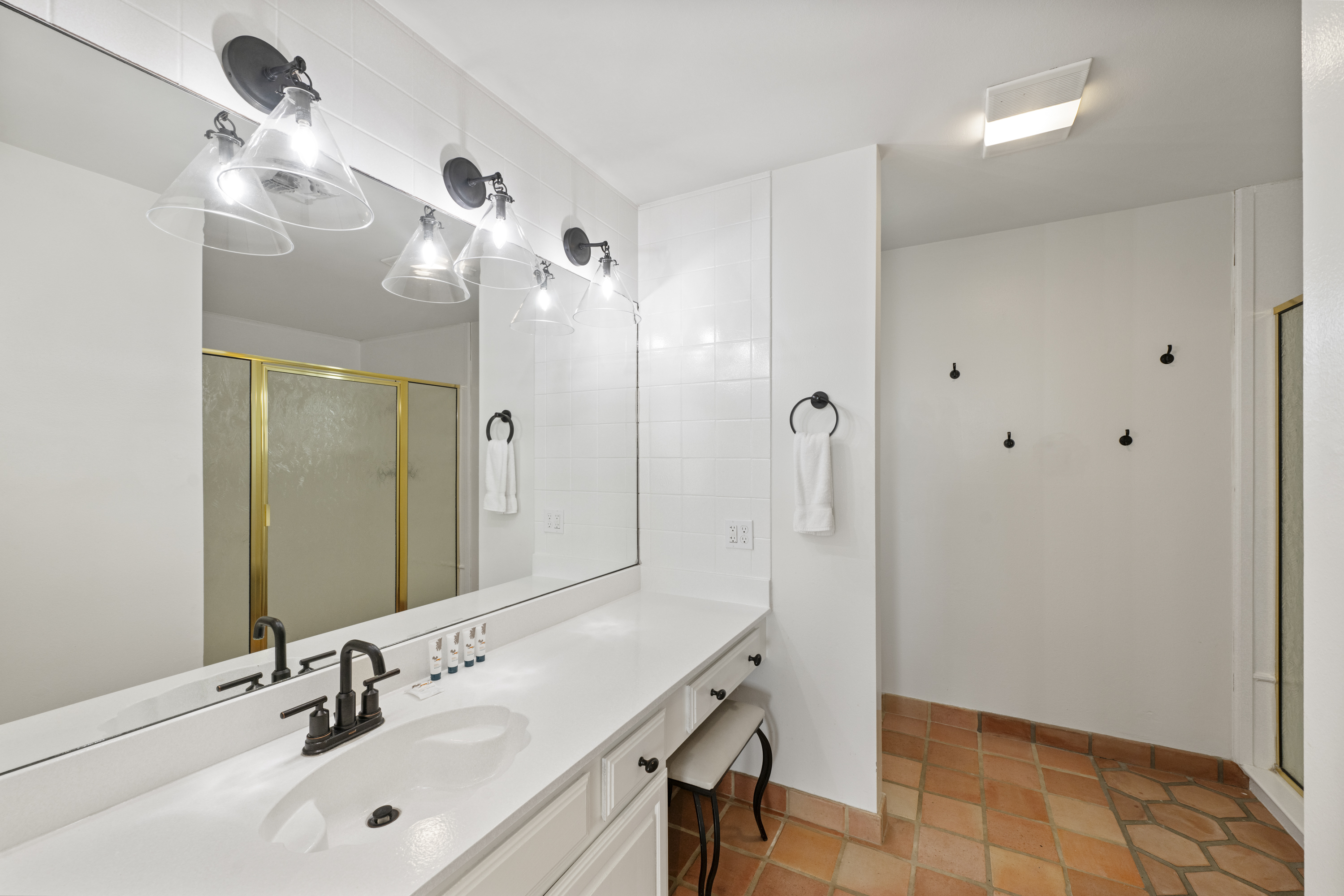 Spacious Vanity in Primary King Suite''s Private Bathroom 