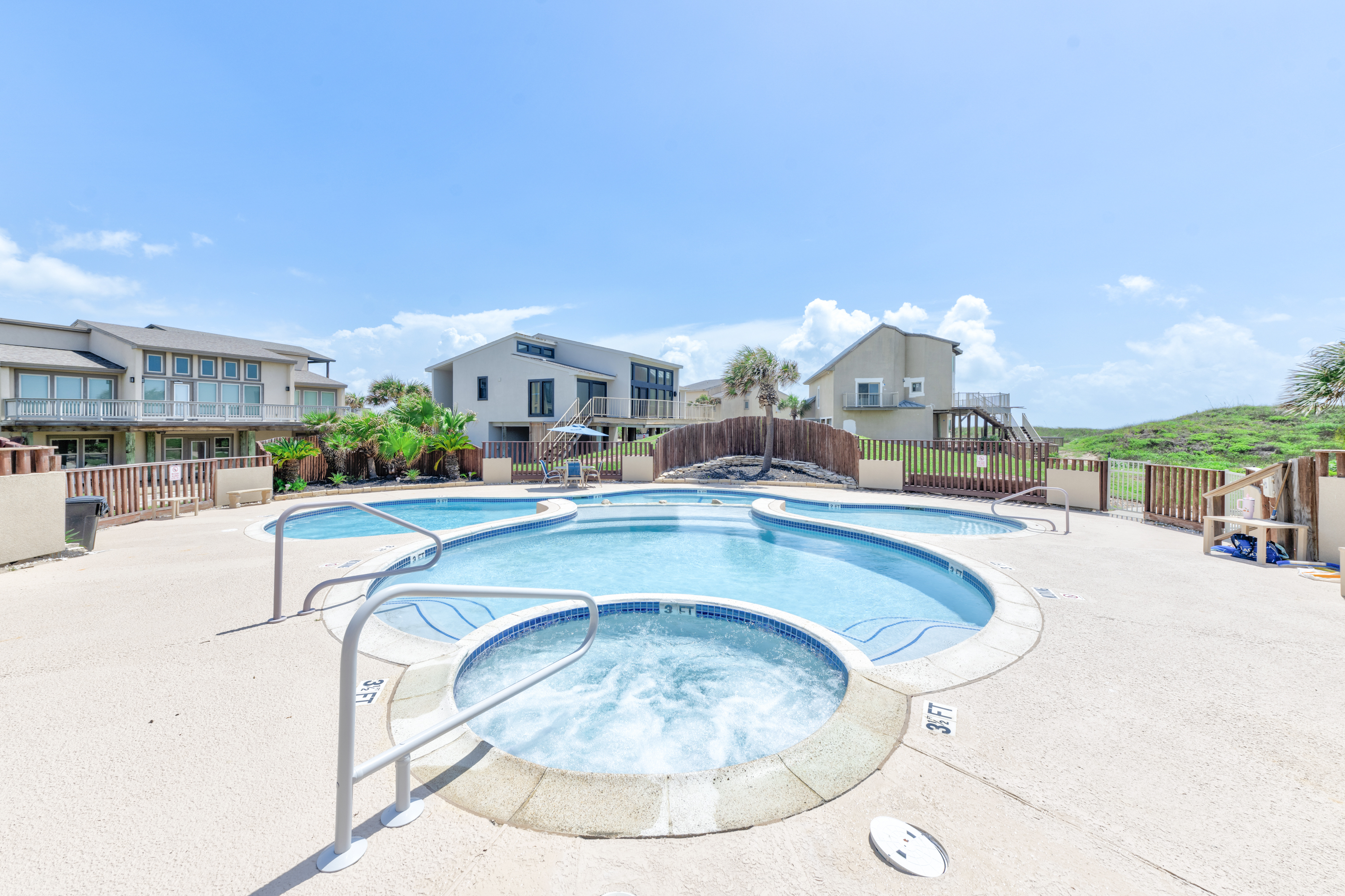 Unwind in the Community Hot Tub Just Steps from the Sparkling Pool