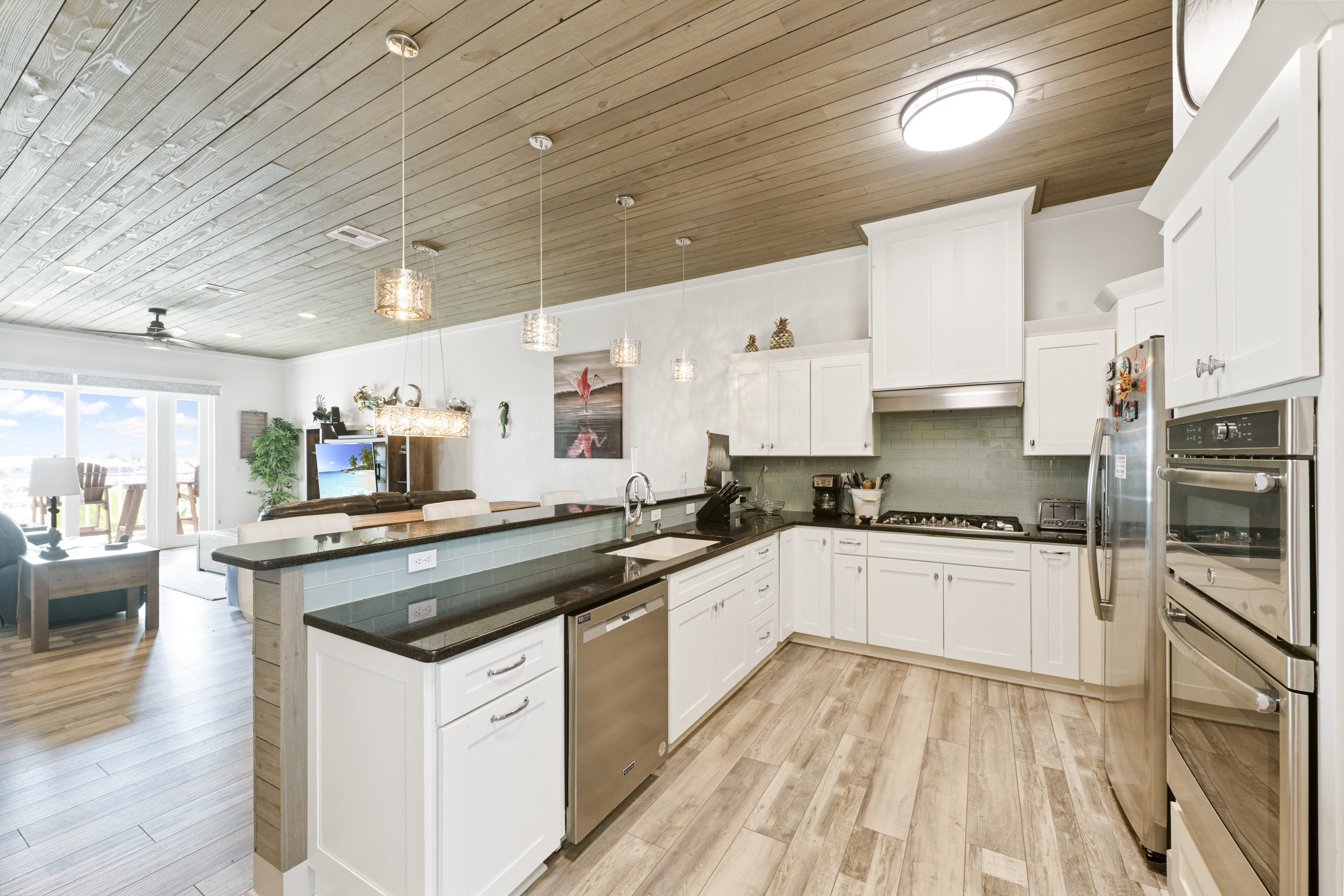 Pull Up A Seat - Spacious Kitchen Island with Room for 4 to sit