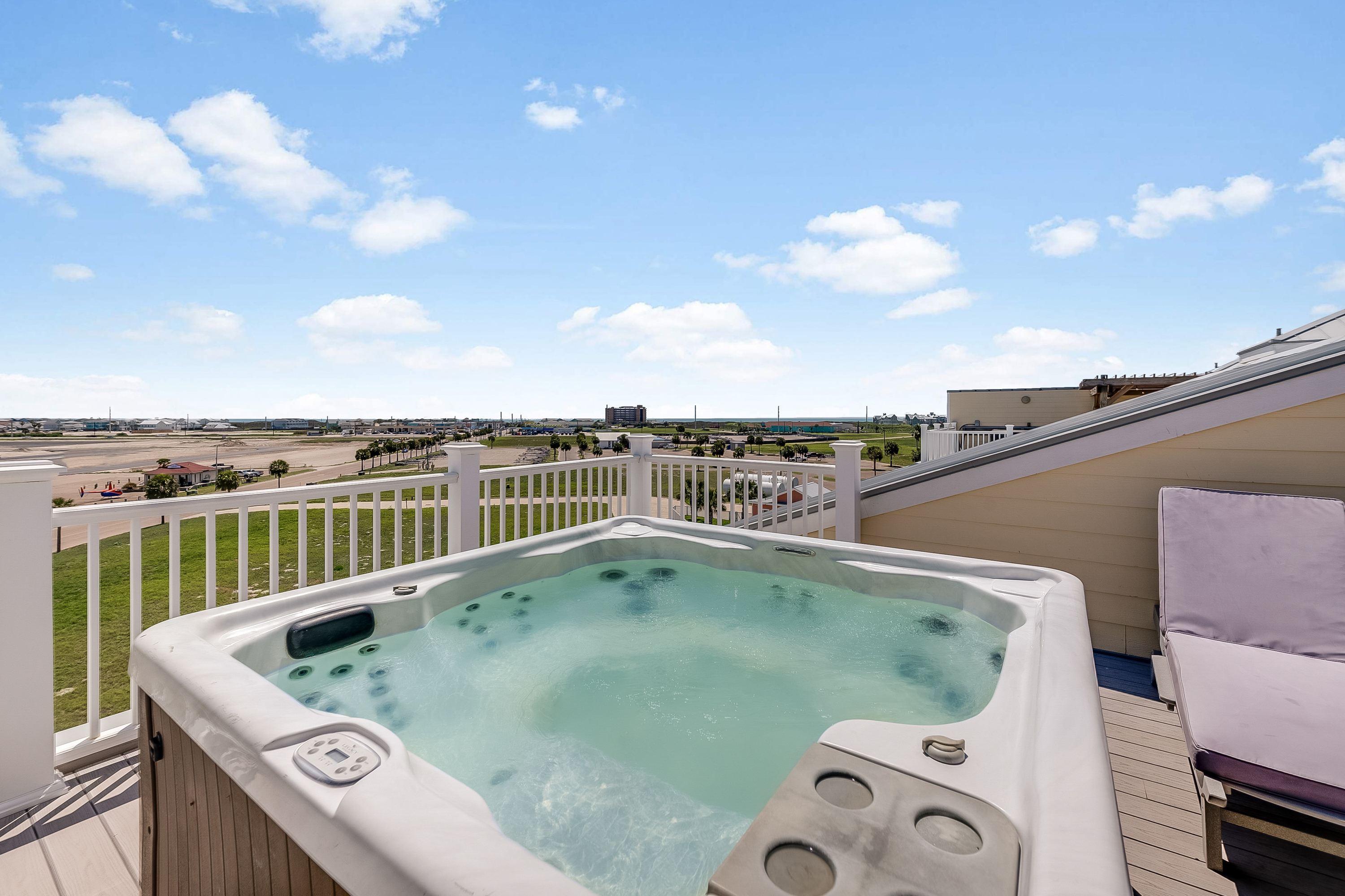 Rooftop Hot Tub Offers the Perfect Spot to Relax and Enjoy the View! 