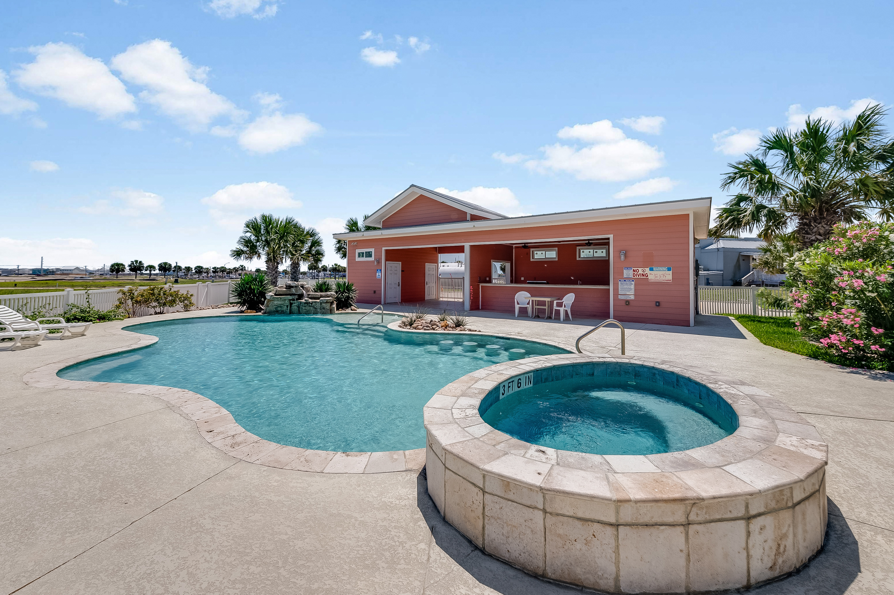 Relax and Recharge by the Community Pool