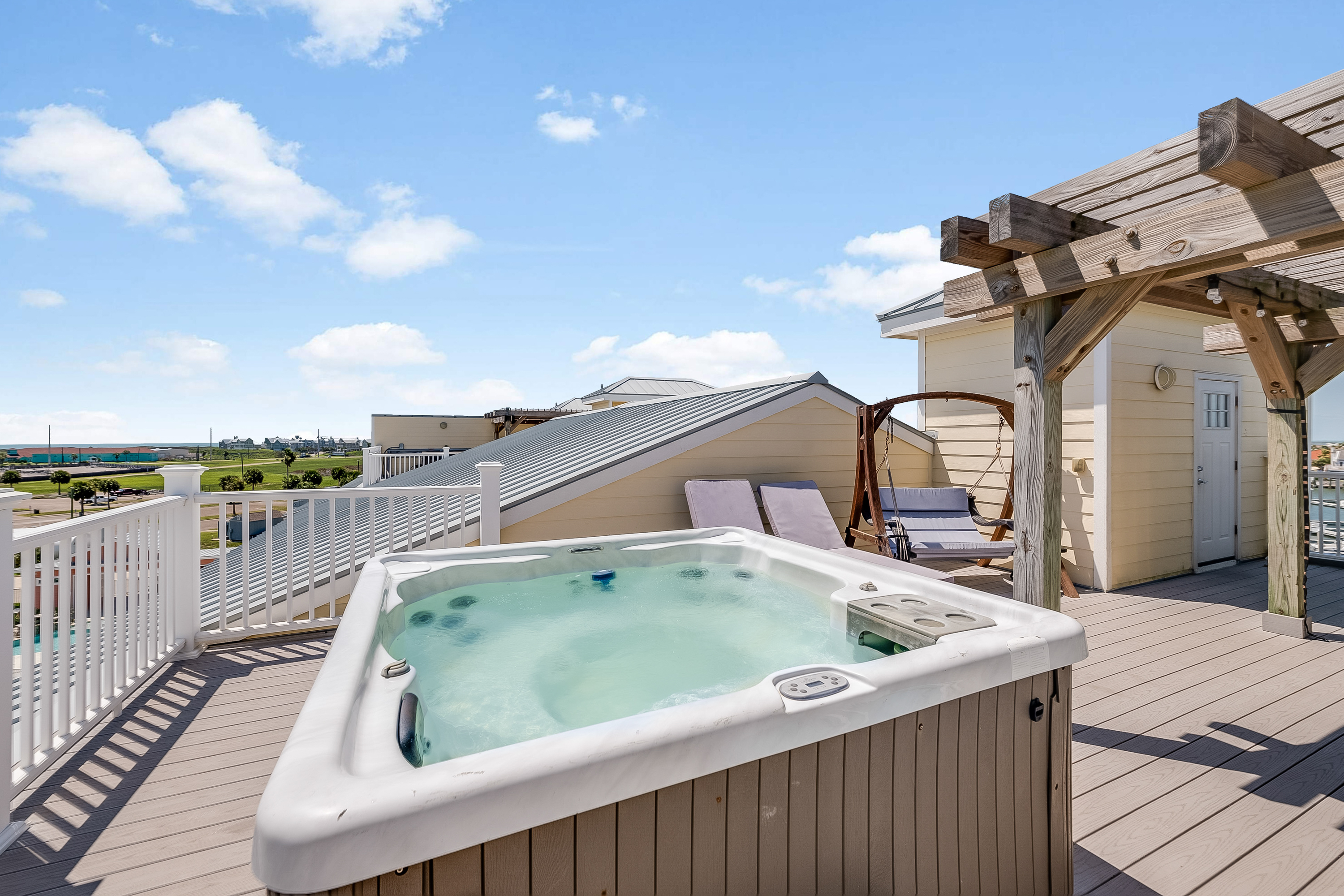 Soak in the Views from the Rooftop Hot Tub