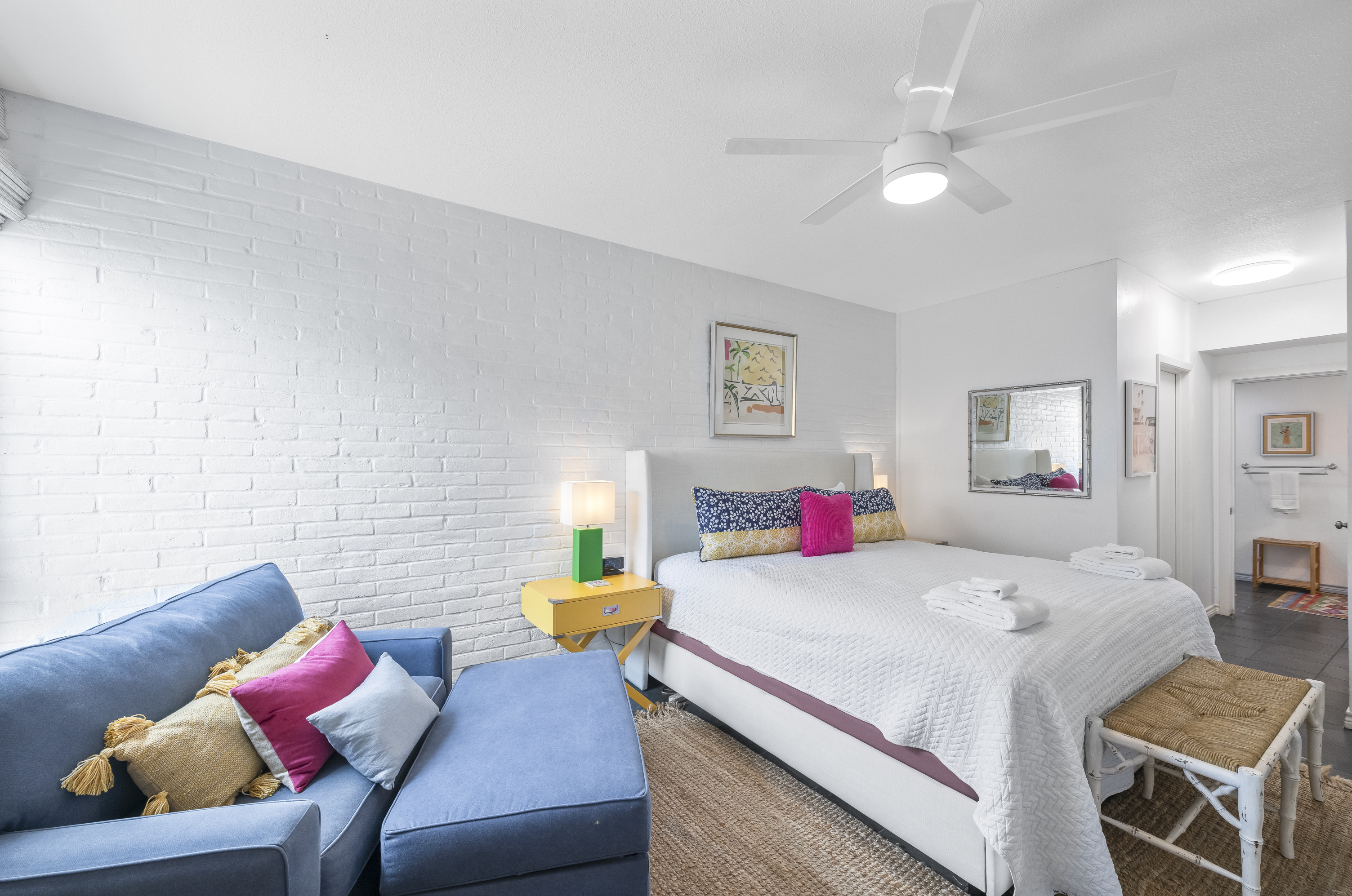 Comfortable King Suite with Bonus Twin Sofa Sleeper for Extra Guests