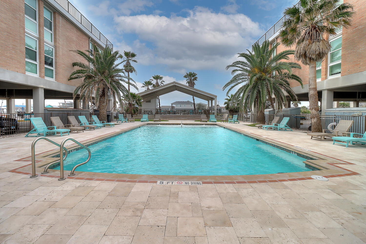 Relax and Lounge by the Channelview Community Pool 