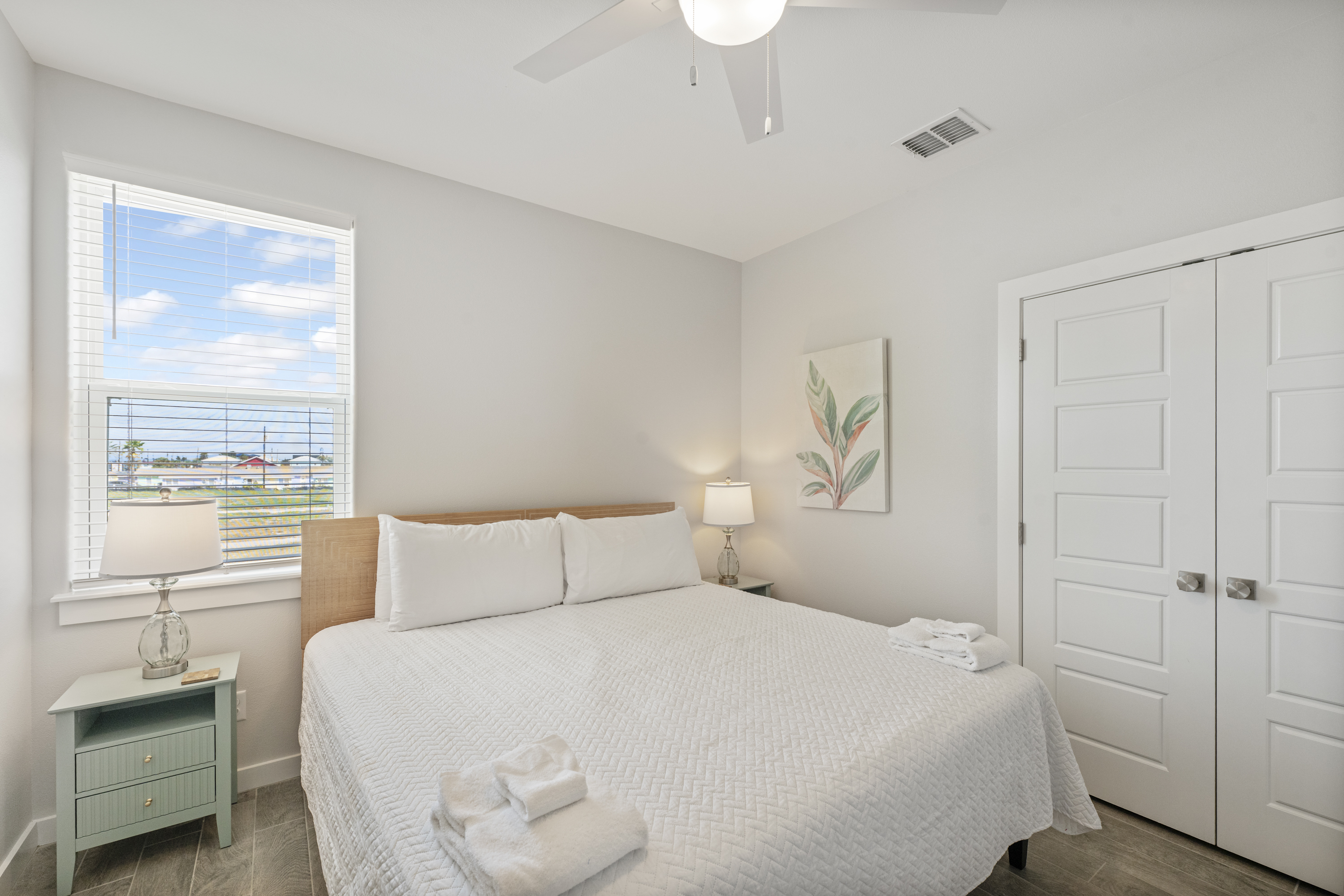 Bright King Bedroom with Shared Bathroom designed for comfort and relaxation