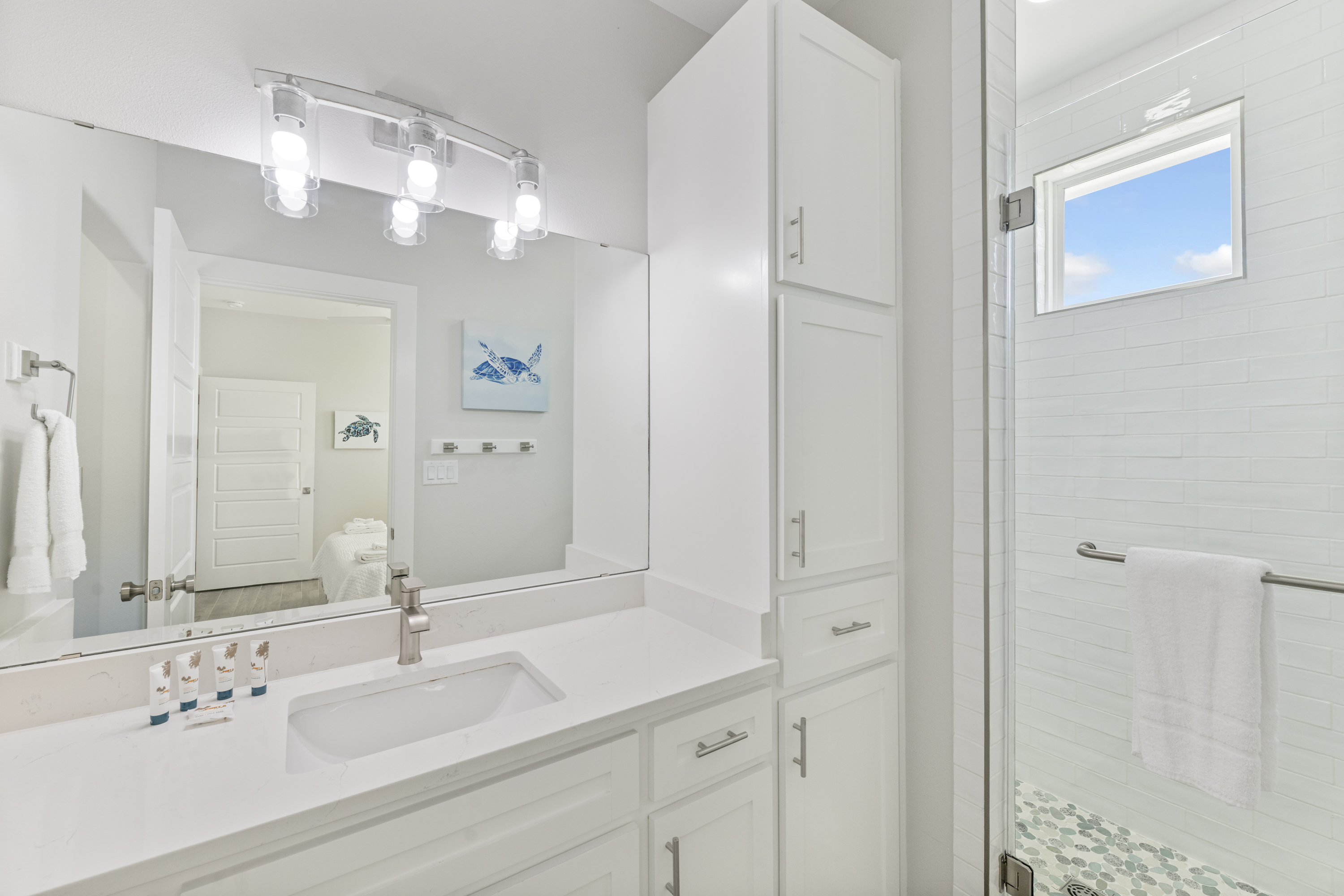 2nd Floor Primary King Bedroom''s Bathroom with Step-In Shower Access