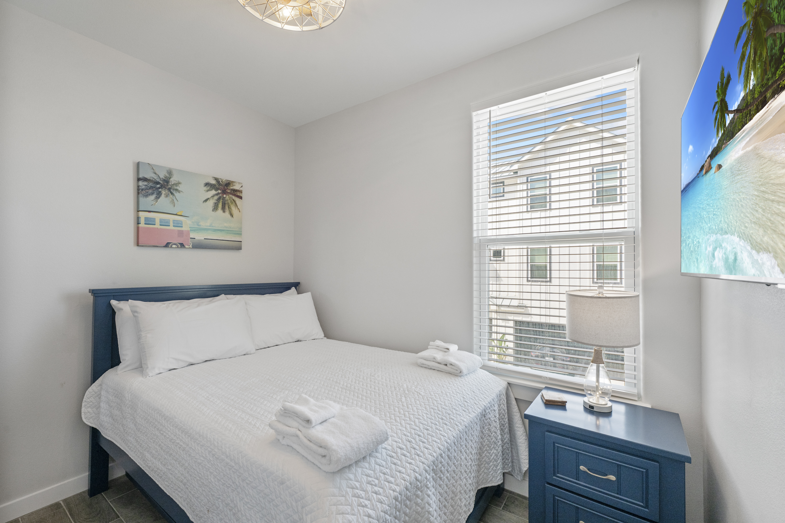 Room to Share: Full Size, Twin Trundle and Shared Adjoining Restroom 