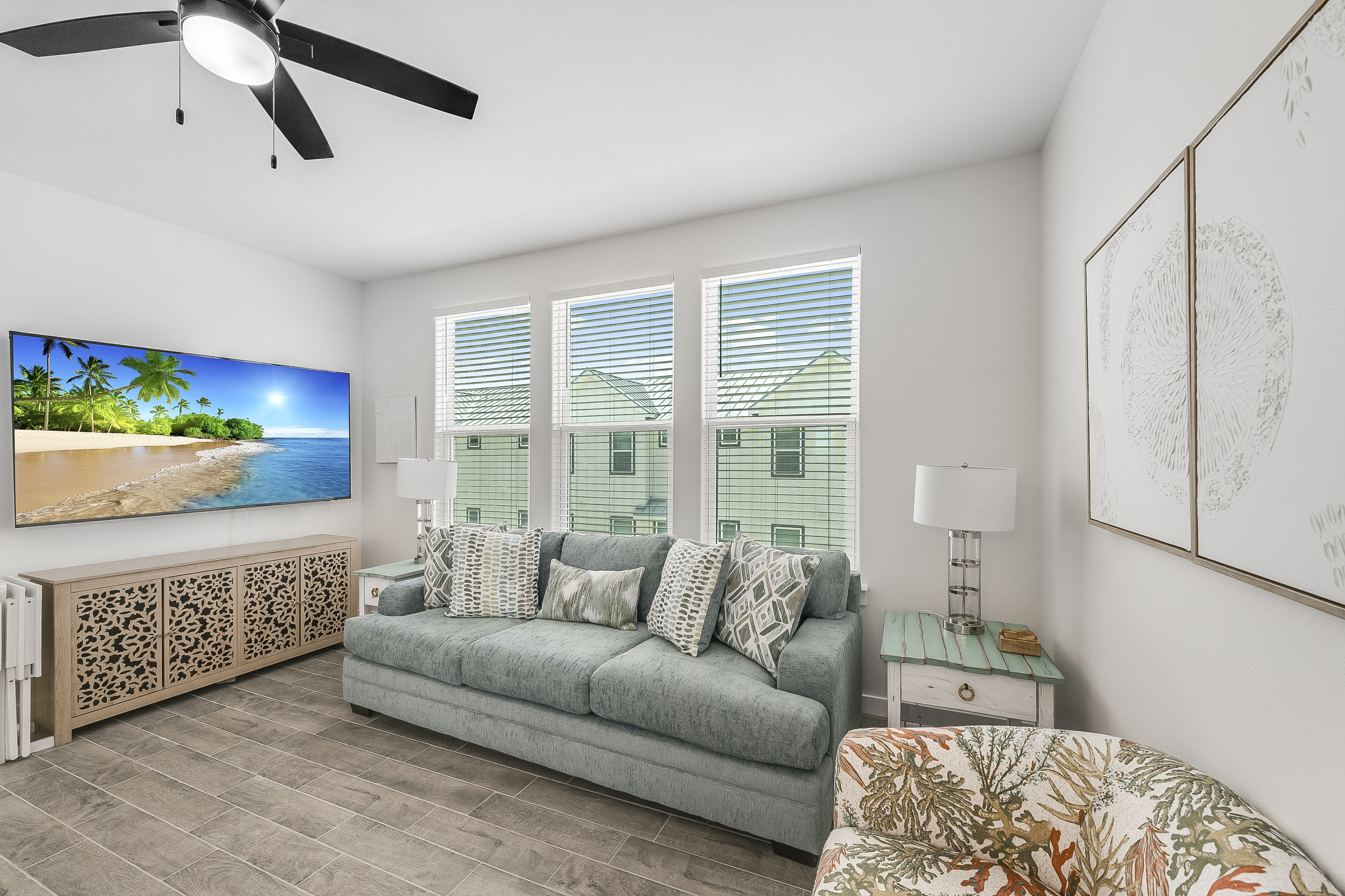 Comfortable Seating and TV lounge