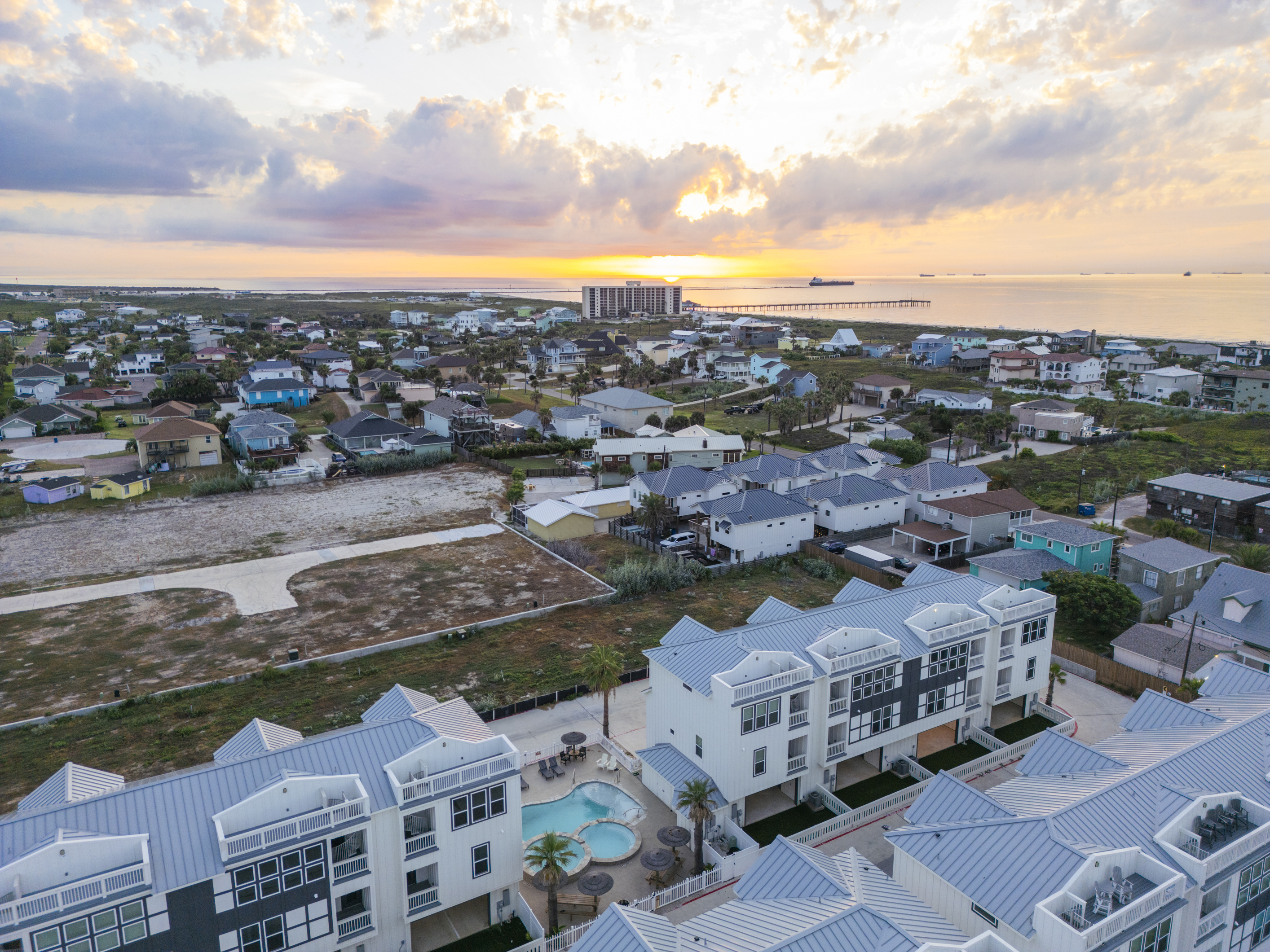 Morning Light & Gulf Shore Horizons to the East