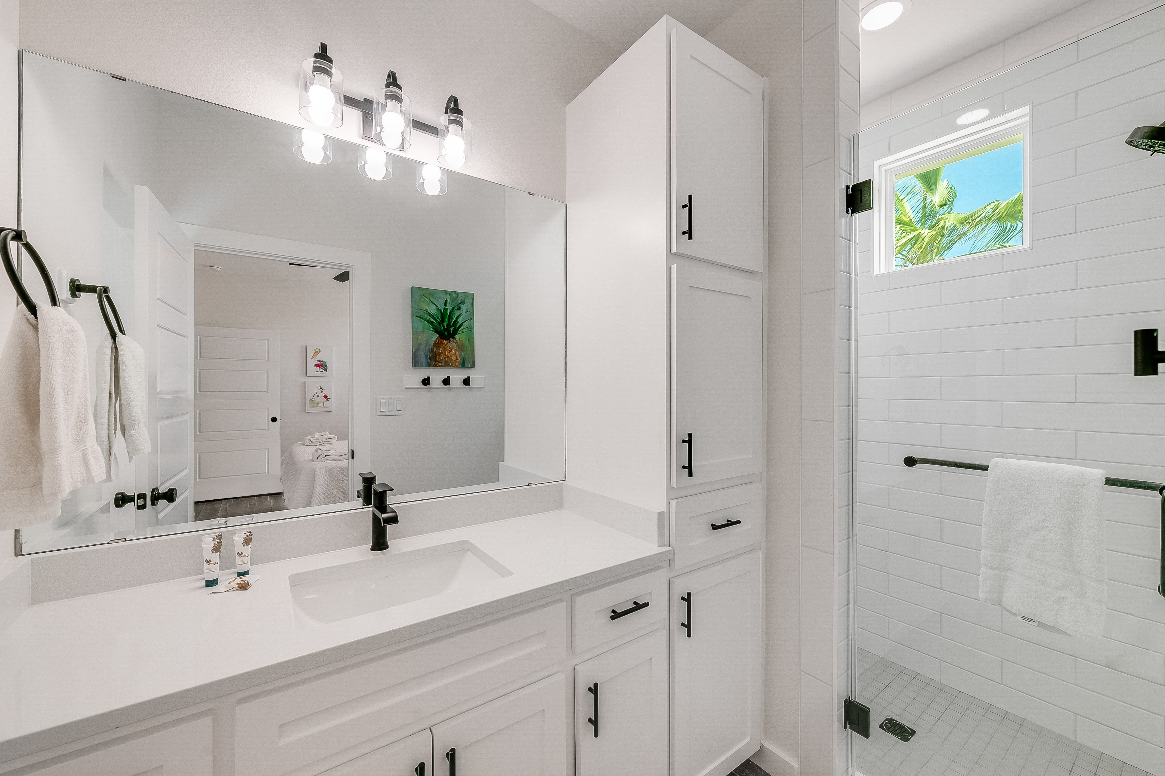 Primary King Suite''s Bath featuring Step-In Shower