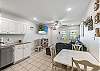 Great room for living, kitchen, dining areas