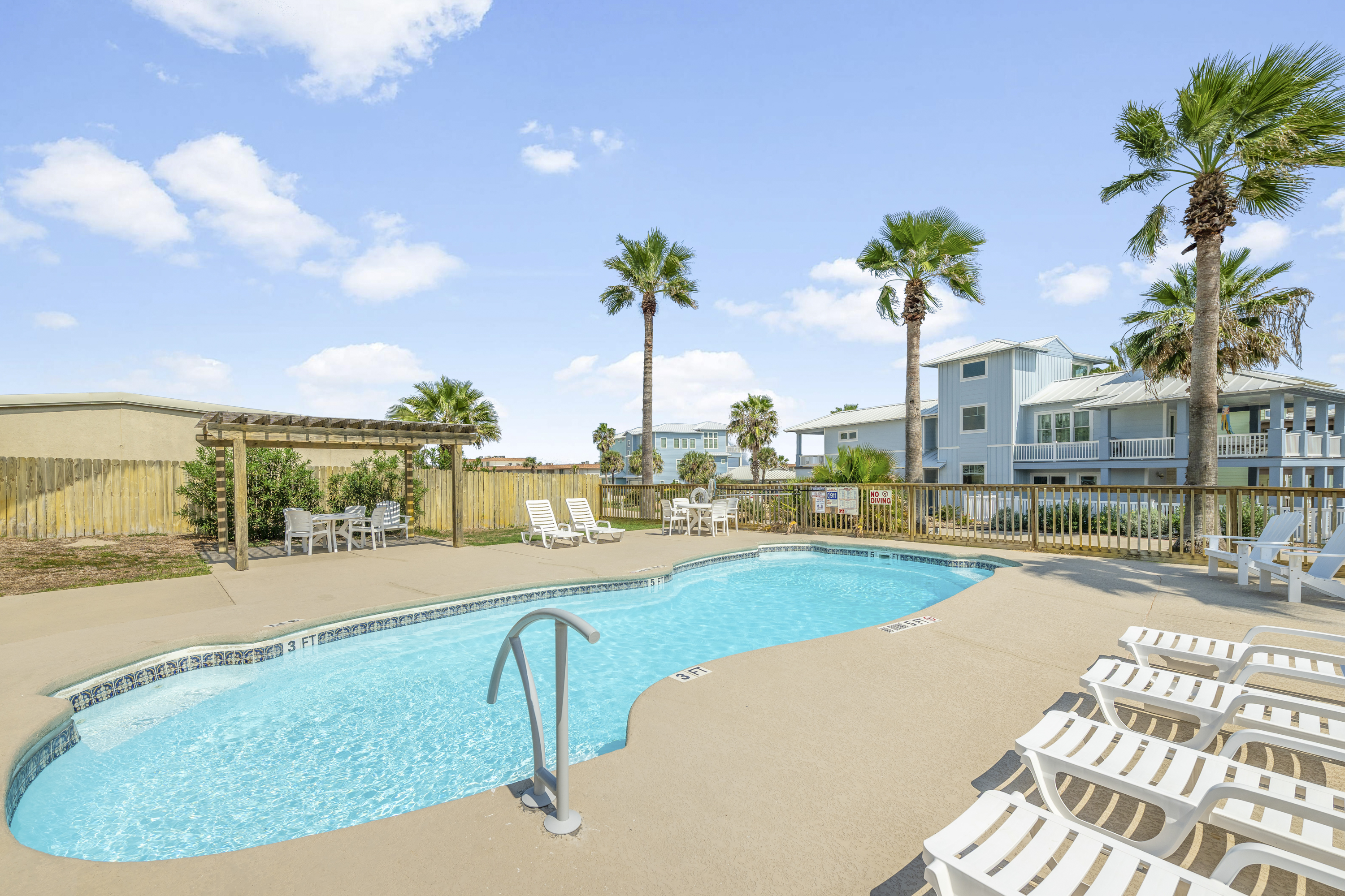 Make a splash and share smiles in this great pool area for everyone!