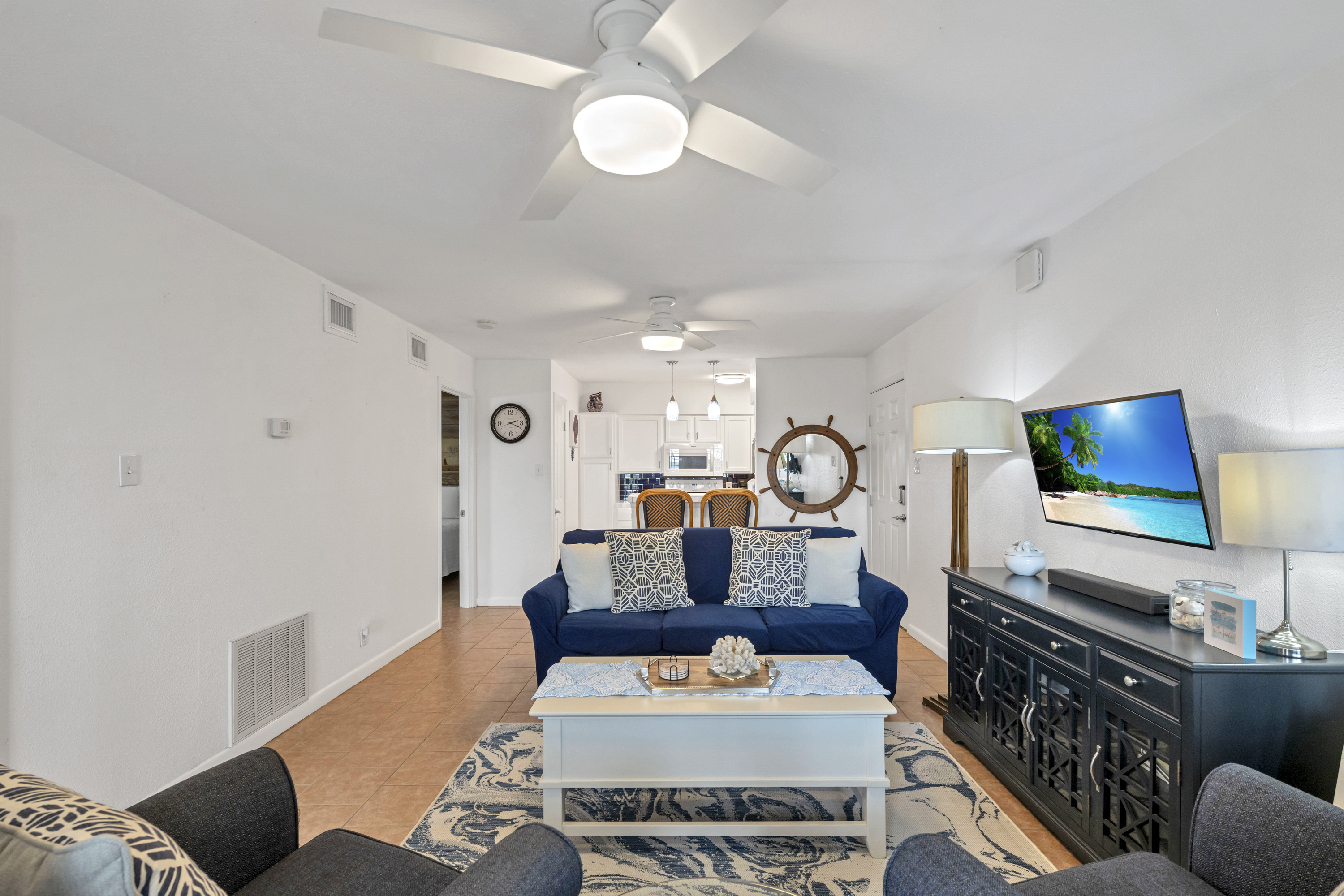 Embrace the open floor plan of this Island retreat