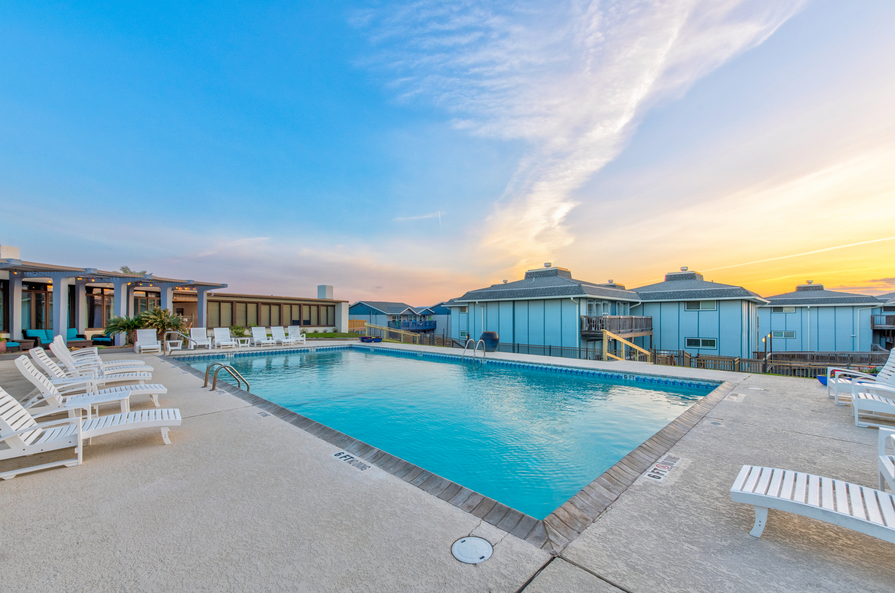 Sip a drink, recline in a lounger, and soak up sunshine at Beachhead pool