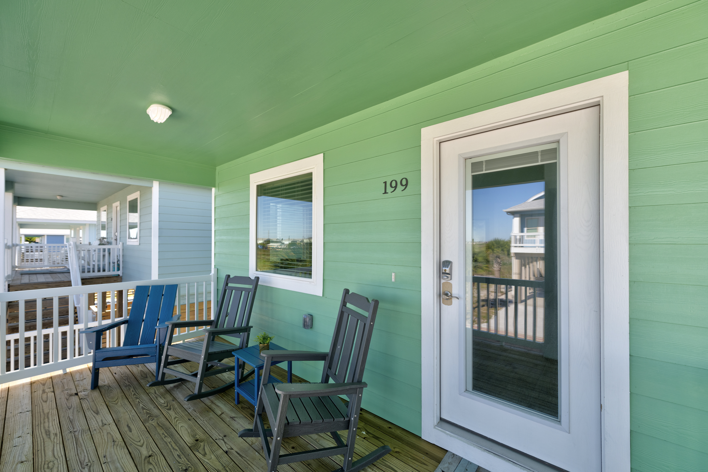 Great patio area to enjoy the coastal breeze with family and friends.