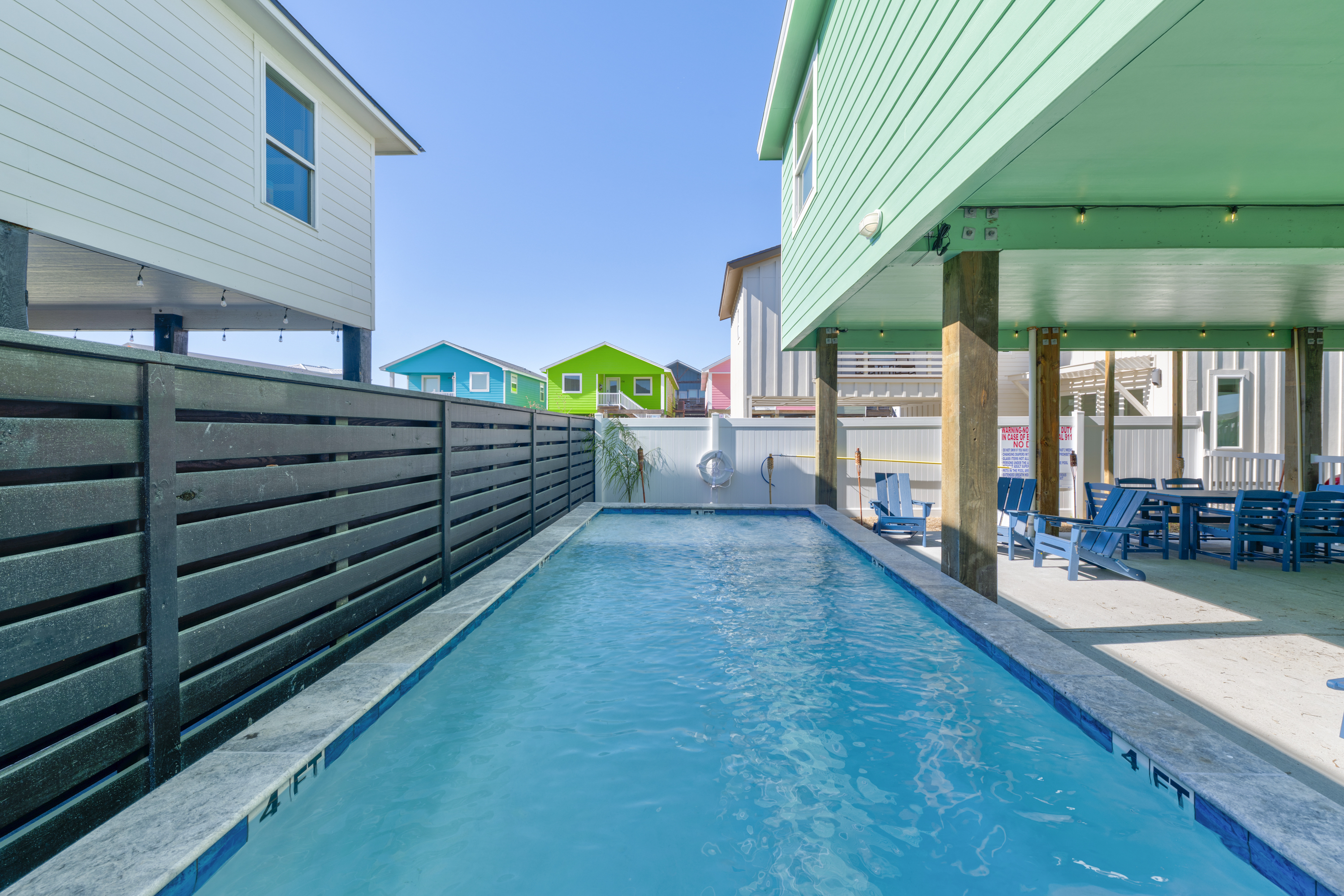 Elevate Your Vacation: Indulge in Our Luxurious Private Pool Area!