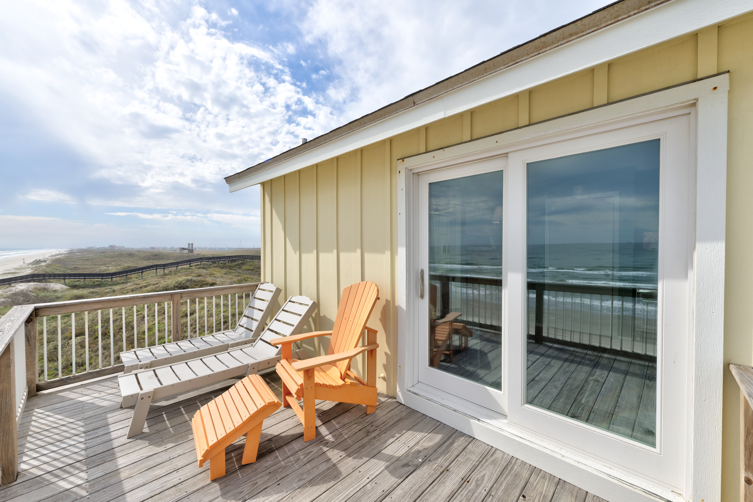 Private patio off of the king suite