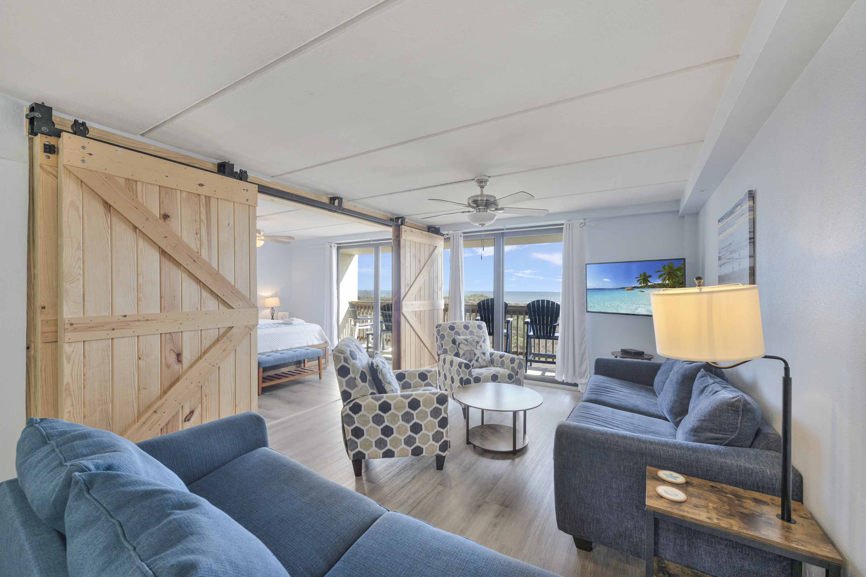 Enjoy a bright, open living area bathed in natural light.