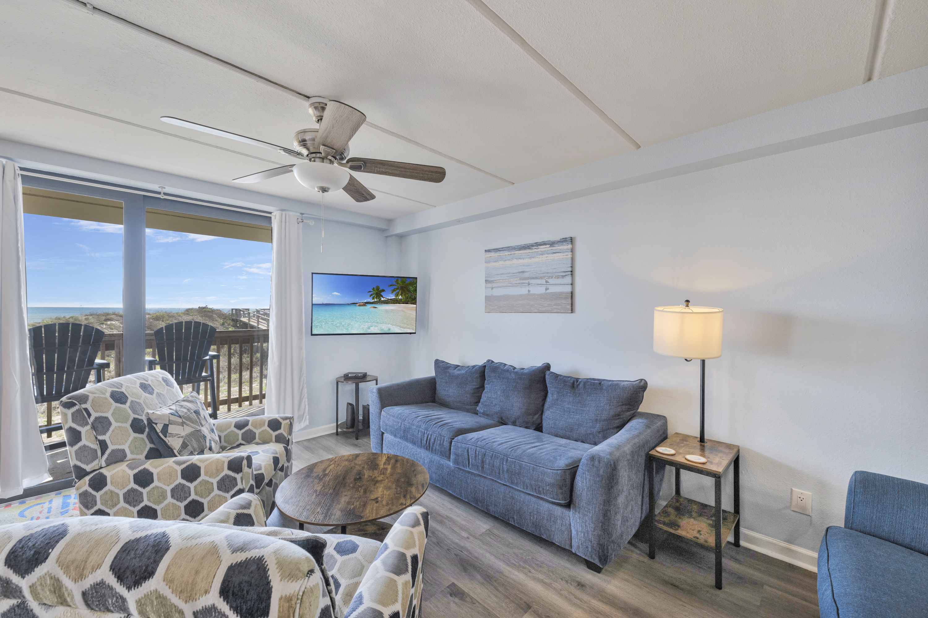 Reel in Some Relaxation - Your mounted TV is ready for movie nights after a day on the water 