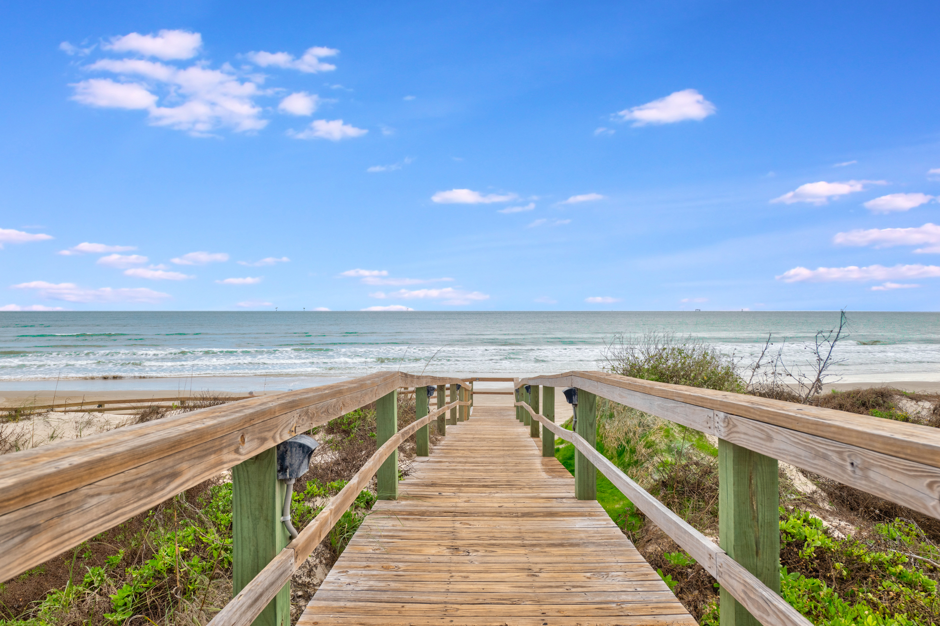 Step outside and you’re only moments from the boardwalk and beach!
