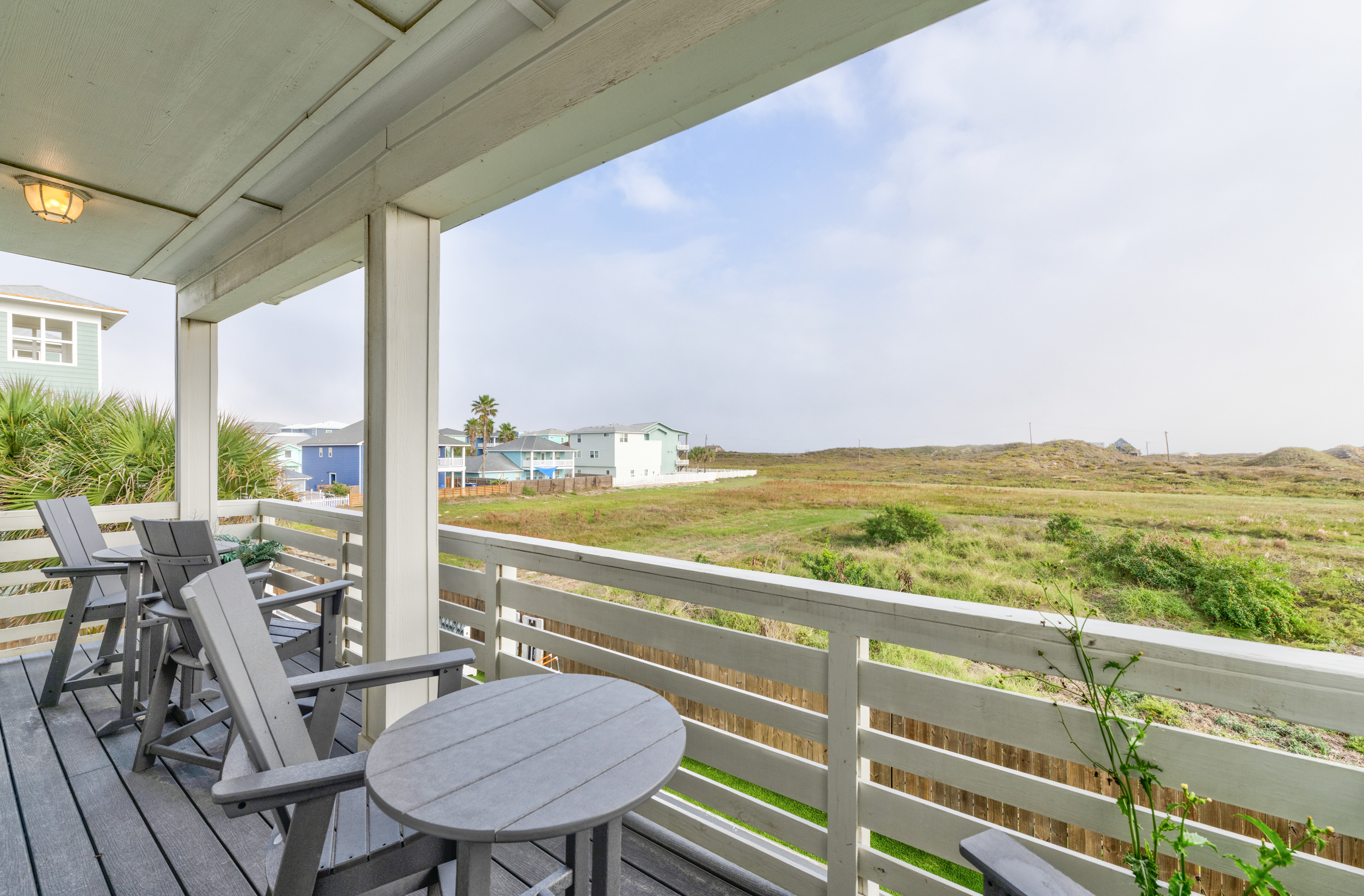 Coastal breezes and views await! Enjoy your morning coffee or evening cocktail on the patio.