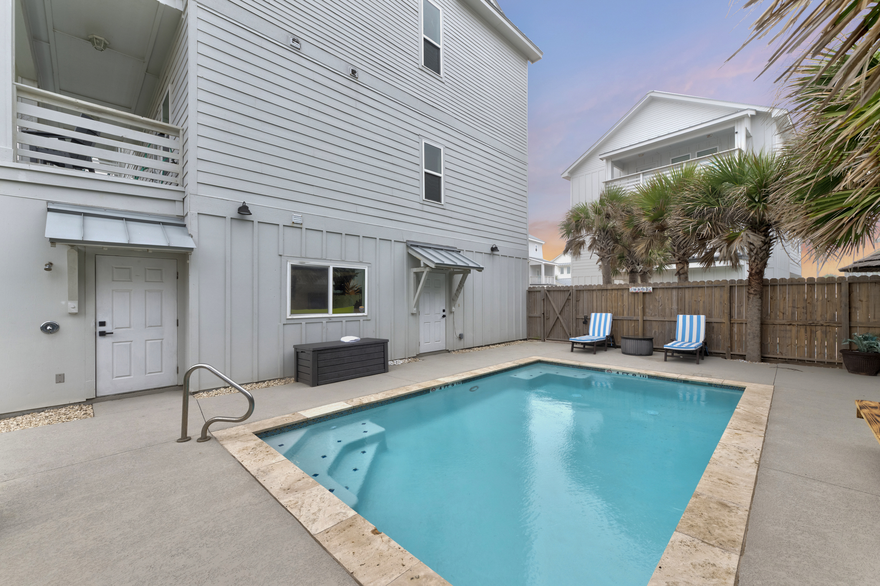 Soak up the private pool vibes—your perfect spot to relax and unwind!