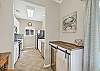 Peeking into Kitchen from dining area