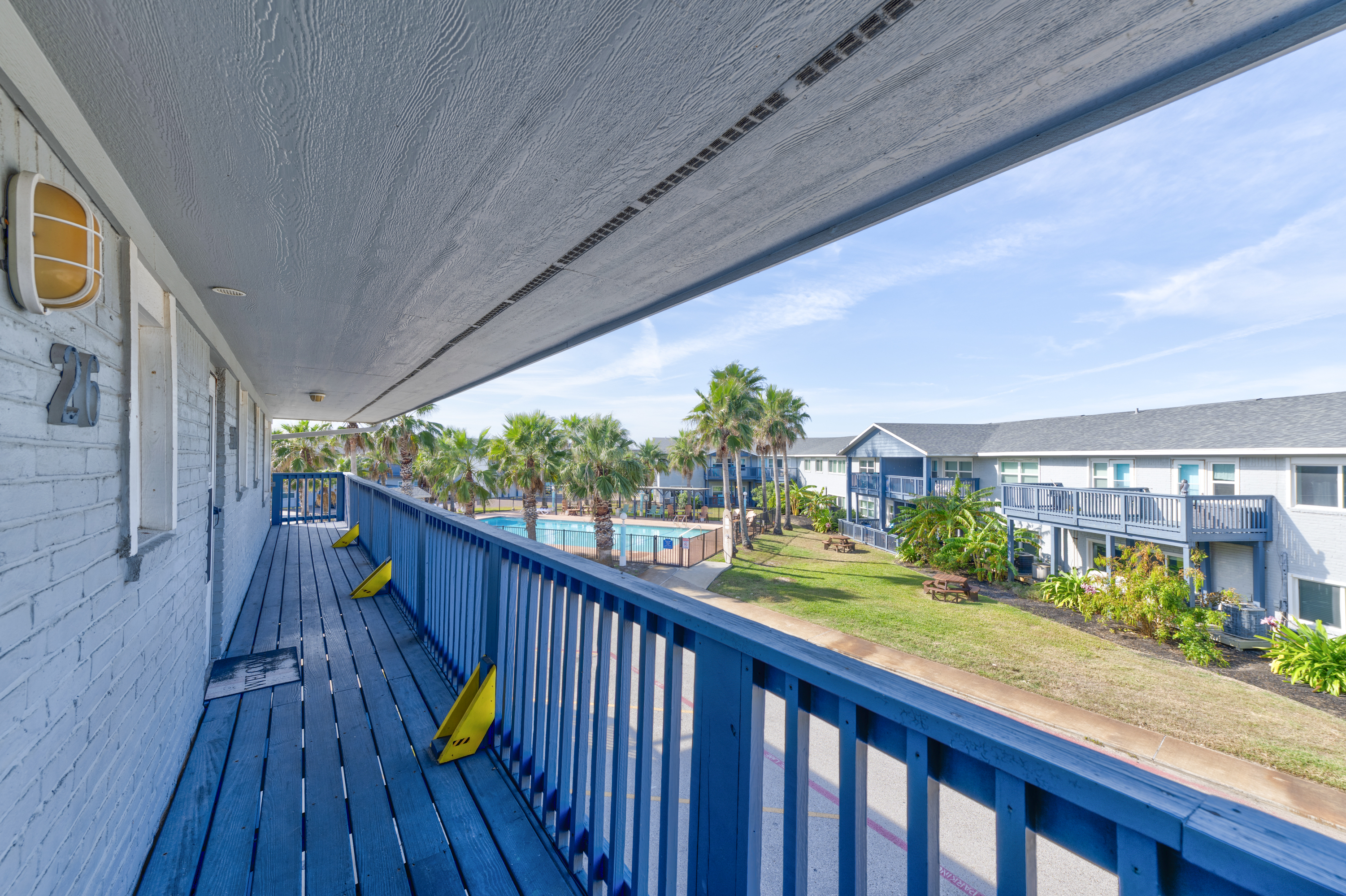 Pool views greet you at the front door, with Gulf vistas waiting just beyond the back patio.