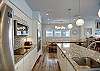 Kitchen with granite counter tops