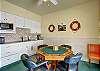 Kitchenette/Poker table