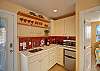 2nd floor Carriage house - kitchenette with microwave, mini fridge, wine cooler, and coffee pot.