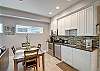 Dining area with easy access to the gourment kitchen