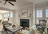 Second living space/family room