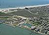 Channel, beach, and Gulf of Mexico 