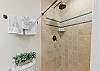 Primary ensuite offers a shower