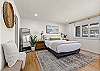 Primary suite offering a King bed and ensuite bathroom. 