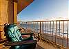 Enjoy endless ocean views from your private balcony. 