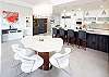 Dining and kitchen areas
