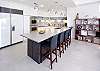 Open gourment kitchen
