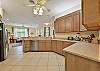 Fully equipped kitchen with breakfast bar