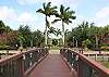 Bridge between Centro Villagio and the community pool