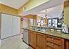 Fully equipped kitchen with granite counter-tops.