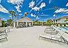 Summerlin Woods' large community pool with lounge area.