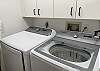 Laundry room with washer and dryer