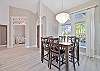 Dining of the kitchen and family room