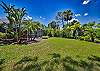 Lush, private landscaping surrounds this Bonita pool home. A lake with landscaping is being created behind the backyard of this home for the neighboring community.