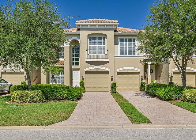 Bright two story high entrance welcomes you into this first floor two bedroom, two bathroom coach home. Shadow Wood Preserve is a gated community nestled on 440 acres between the Estero Bay Nature Preserve and Mullock Creek.