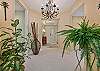 Spacious foyer